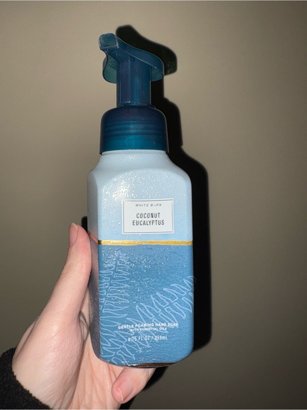White Barn Coconut Eucalyptus Foaming Hand Soap - Blue